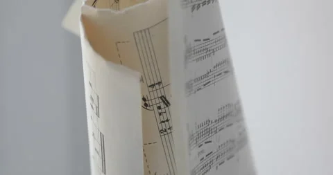 Music notes Stock Footage 100688878