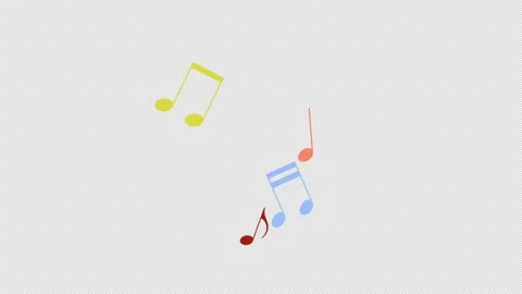Music notes. Stock Footage 232231516