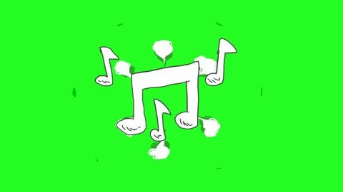 music notes - Hand-Drawn - Animation - G... | Stock Video | Pond5