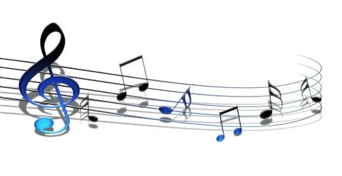 Music notes Stock Illustration