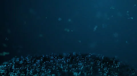 Music Notes Particles 08 Video stock 61701716