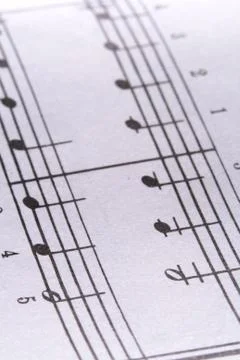 Music notes Stock Photos