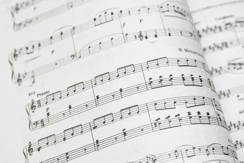Music notes Stock Photos