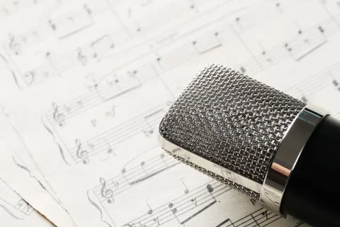 Music notes Stock Photos