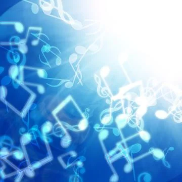 Music notes Stock Photos