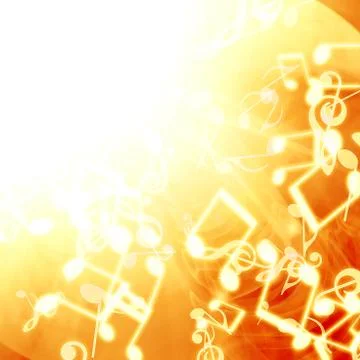 Music notes Stock Photos