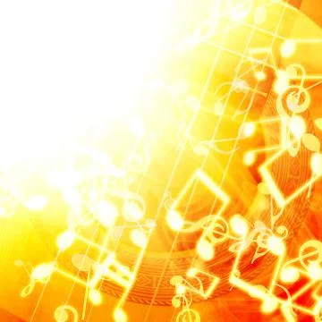 Music notes Stock Photos