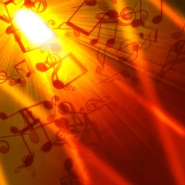 Music notes Stock Photos