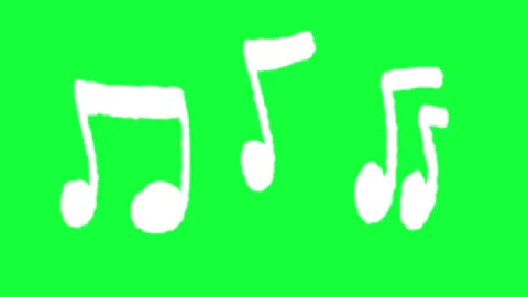 Music notes sketch doodles Hand-drawn Animation Stock Footage 276882453