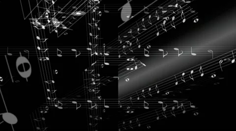 Music Notes Tetra Stockbeeldmateriaal 41736982