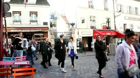 Music in Paris Video stock 10889466