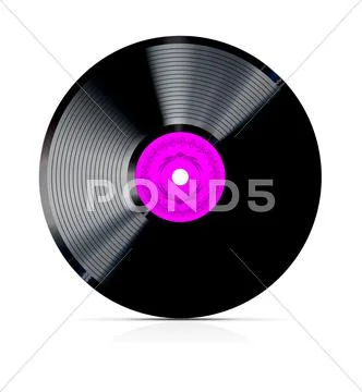 Music plate Stock Illustration