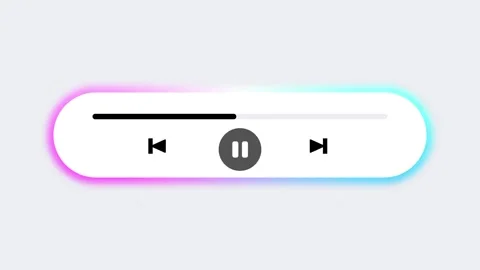 Music Player Controls Stock Footage 334462887