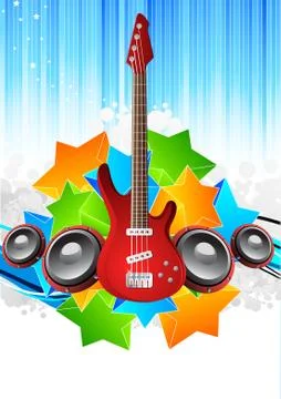 Music poster Stock Illustration