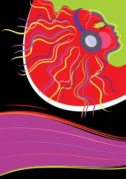 Music poster Stock Illustration