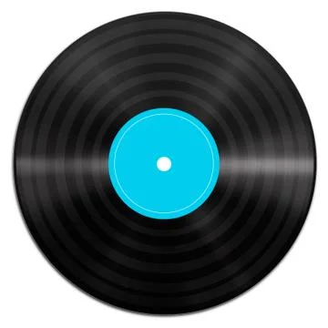 Music record Stock Illustration