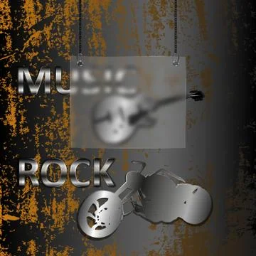 Music rock イラスト素材