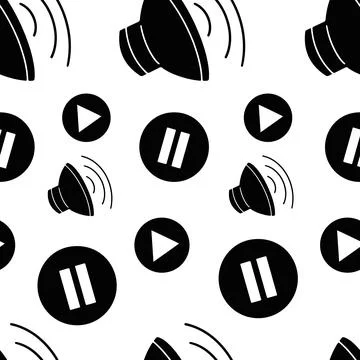 Music Seamless Pattern Stock Illustration