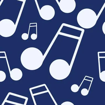 Music Seamless Pattern Stock Illustration