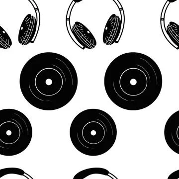Music Seamless Pattern Stock Illustration