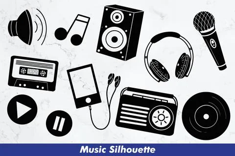 Music Seamless Pattern Stock Illustration