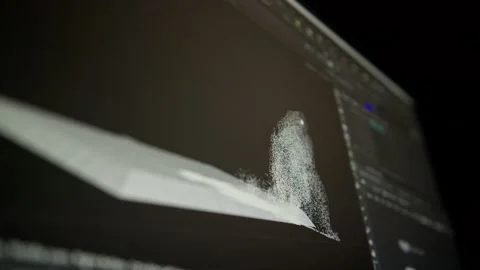 Music sequencer - equalizer at work The process of creating music on a comput Stock Footage 221186828