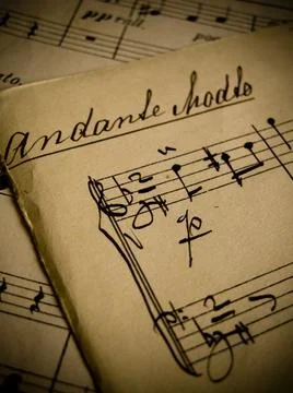 Music Sheets Stock Photos