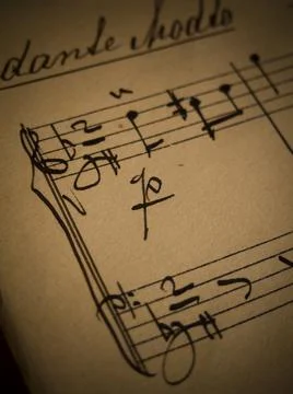 Music Sheets Stock-Fotos