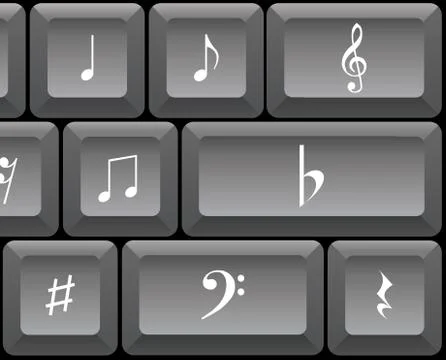 Music signs and notes Stock-Illustration