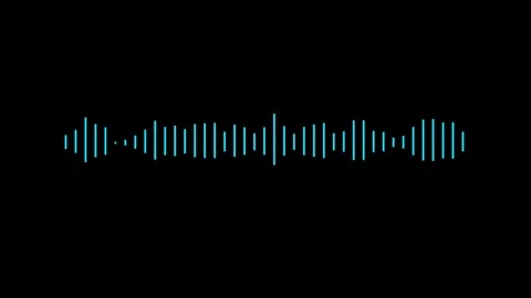 Music, Sound wave ,Frequency audio waveform.seamless sound waveform pattern.. Stock Footage 310578059