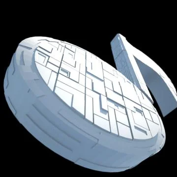 Music Spaceship A 3D Model