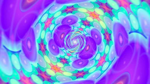 Music spherical tunnel. Seamless loop Stock Footage 57251356
