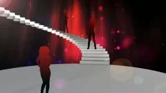 Music Stair well Stock After Effects