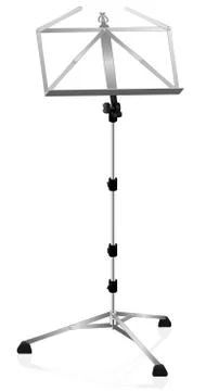 Music Stand Metallic Stock Illustration