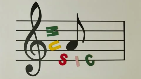 Music Stop Motion Video stock 62869471