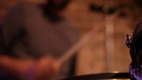 MUSIC STUDIO PLAYING DRUMS 02 스톡 동영상 95989193