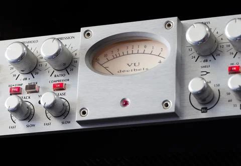 Music studio rack Stock Photos