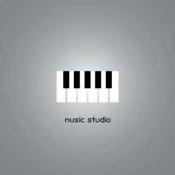Music studio symbol Stock Illustration