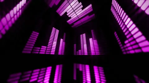 Music Studio virtual wall ( Series 3 - Version From 1 to 14) Stock Footage 10903968