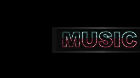 Music Styles LEDS 07 Stock Footage 32898170