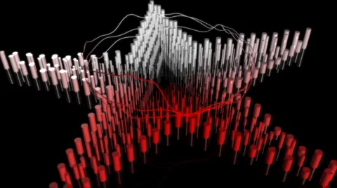 Music Super Star Graphic Equalizer 83 (HD) Stock Footage 1037573