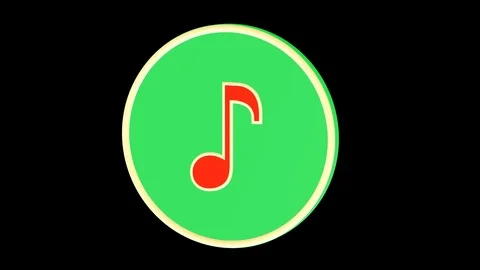 Music symbol. 動画素材 86339918