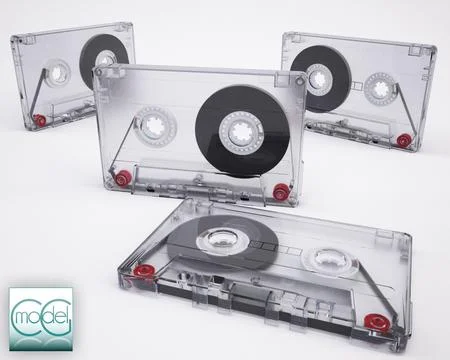 Music tape B 3D Model