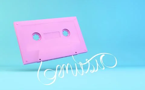 Music tape Stock Illustration
