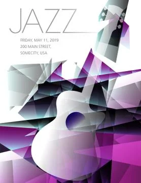 Music template Stock Illustration