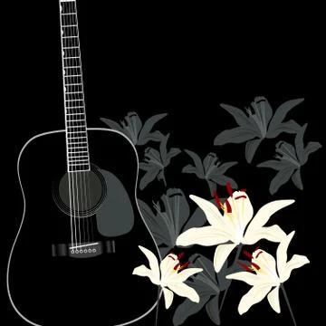 Music theme Stock Illustration