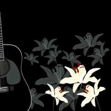 Music theme Stock Illustration