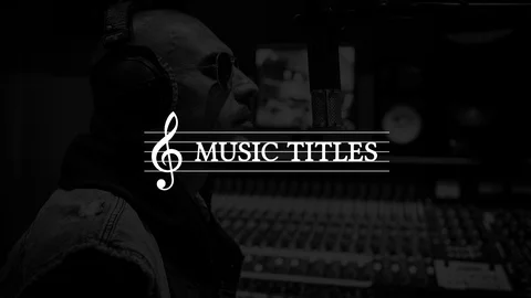 Music Titles 스톡 After Effects