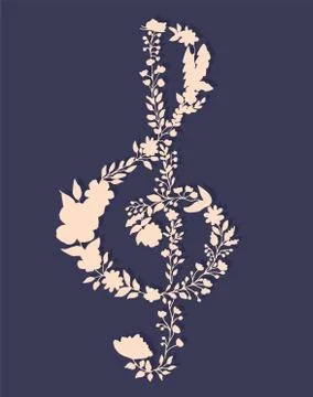 Music vector background Stock Illustration