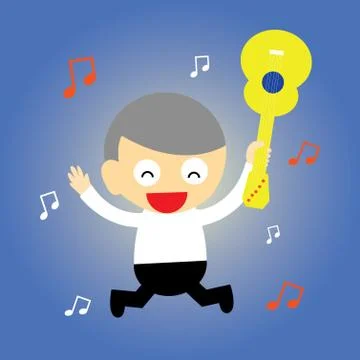 Music vector cartoon Stock Illustration